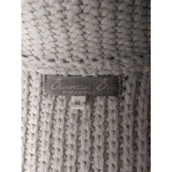 Made in Italy Bianca chunky oversized sweater knit cardigan M - Picture 6 of 8